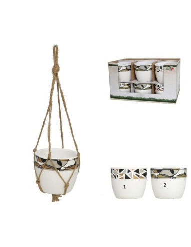 MACETERO COLGAR 12X10 CM ZENEFA