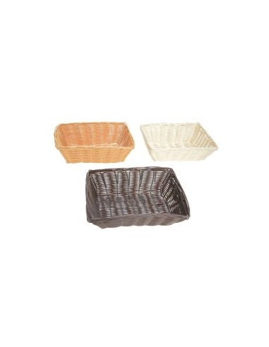 BANDEJA PLASTICO RECTANGULAR COL. SURTIDOS