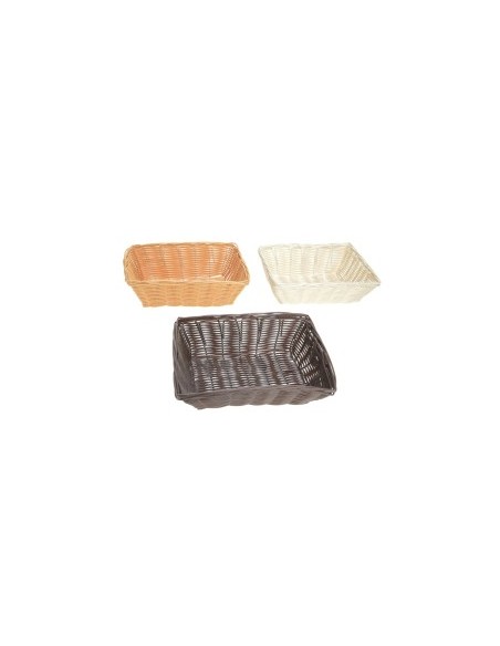 BANDEJA PLASTICO RECTANGULAR COL. SURTIDOS