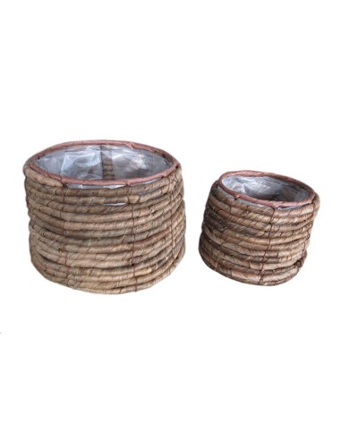 SET 2 MACETERO MIMBRE 20*14