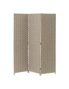 BIOMBO PAPEL TRENZADO GRIS 150 X 2 X 180 CM