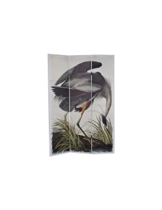 BIOMBO LIENZO PINO 121,5X2,5X180 GARZA MULTICOLOR