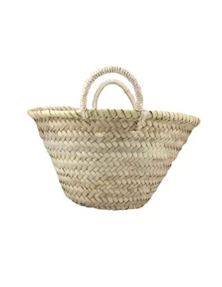 CESTO CUERDA NATURAL ARTESANAL 20*18