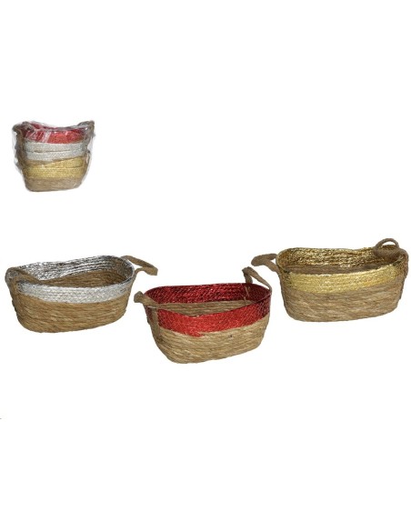 CESTO RECTANGULAR C/ASAS ALGAR 29X18X12C