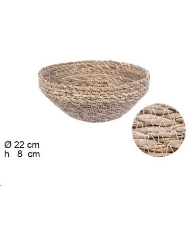 PANERA SEAGRASS REDONDA CONICA NATURAL