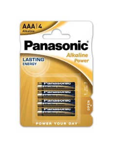 PILA ALCALINA AAA LR03 PANASONIC