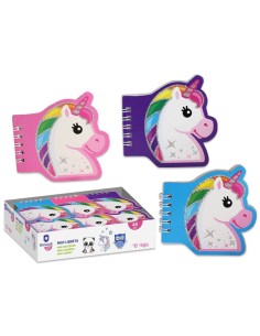 MINI LIBRETA UNICORNIOS