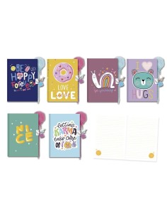 DIARIO C/BOLIGRAFO POMPOM FRASES INGLÉS