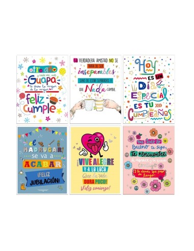 TARJETA FELICITACION GRANDE TODO TIEMPO