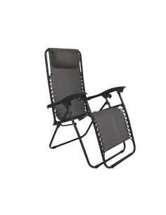 TUMBONA RECLINABLE 177X65X113CM GRIS