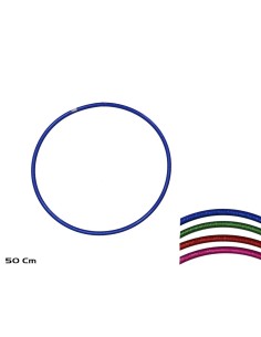 HULA HOOP LASER 1 COLOR 1,6X50 CM 4 SURTIDOS