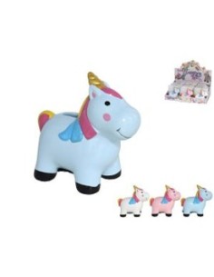 HUCHA UNICORNIO LEILA 11,5x6CM SURTIDO