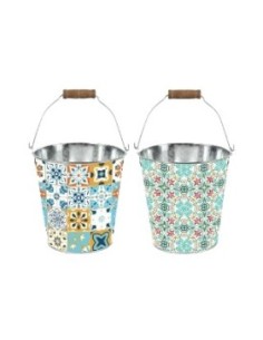 MACETERO METAL  PEQ. C/ASA