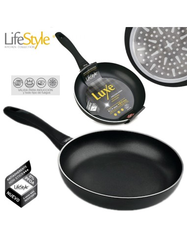 SARTEN ALUMINIO INDUCCION LUXE 22 cm