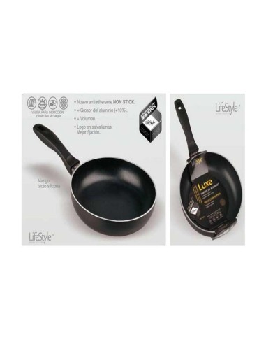 SARTEN ALUMINIO INDUCCION LUXE 16 cm