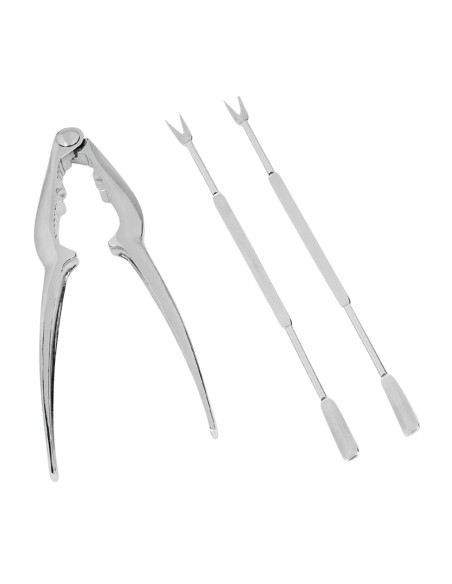 PINZA MARISCO + DOS CUCHARILLAS