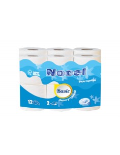 PAPEL HIGIENICO NOCEL AZUL BASIC X12