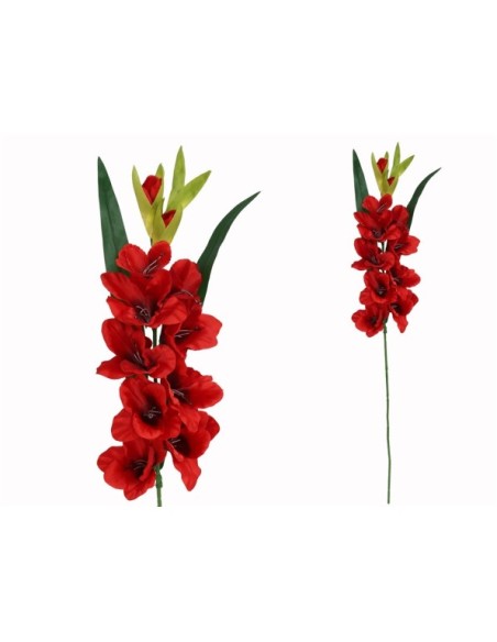 VARA GLADIOLO X 9-95CM (ROJO