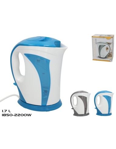 HERVIDOR ELECTRICO 1,7 LITROS 1850-2200W