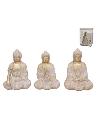 FIGURA BUDA PRIYA 3 SURT 18,3X14,5X26,5 RESINA