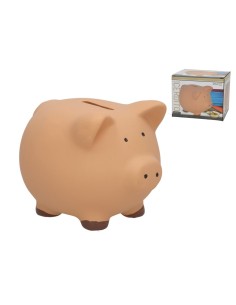 HUCHA CERDITO BARRO 13X17X12,5 CM