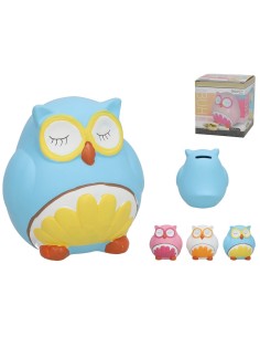 HUCHA BUHO 3 SURT CERAMICA 11,4X11X11,7 CM