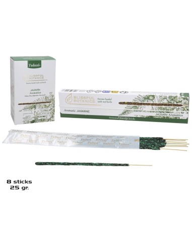 INCIENSO 25G 8 STICKS TULASI AROMATIC JASMINE