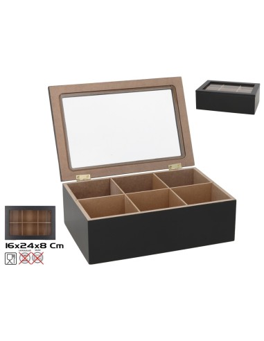 CAJA DE TE 24X16X8 CM