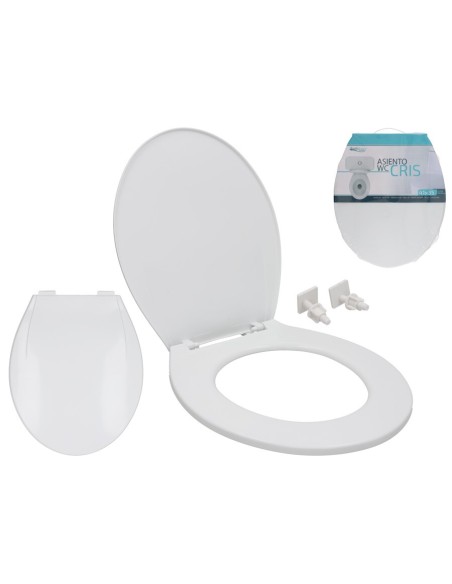 ASIENTO WC CRIS 41X35 CM