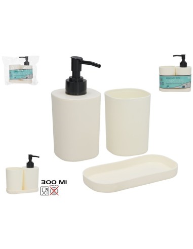 SET 3PCS BAÑO NAPOLES 300ML