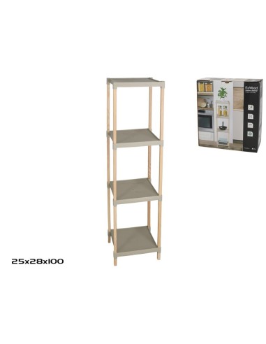 MUEBLE STUDIO 4 ALTURAS 100X28X25 CM