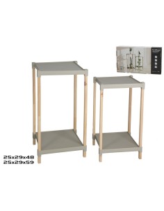 MESA AUXILIAR KILIAN 2 ALTURAS X2 48/59 CM