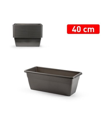 JARDINERA 40 CM ANTRACITA