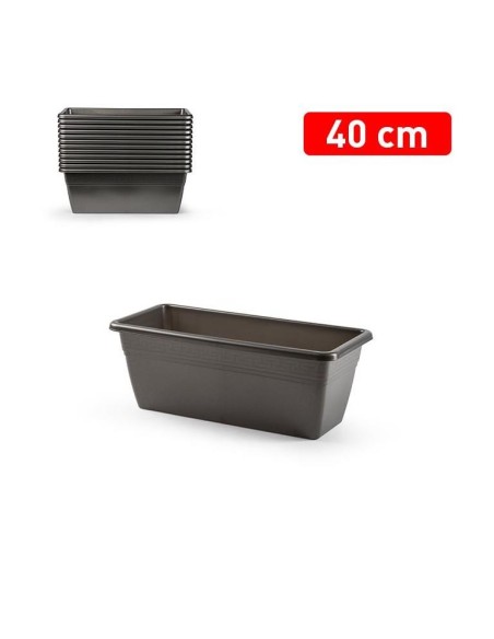 JARDINERA 40 CM ANTRACITA