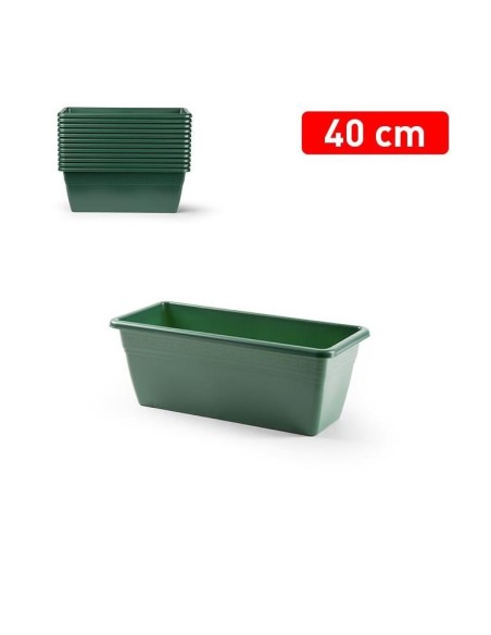 JARDINERA 40 CM VERDE JAR