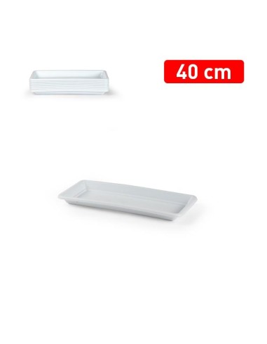 PLATO JARDINERA 40 CM BLANCO