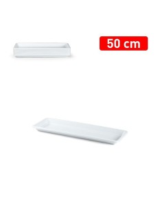 PLATO JARDINERA 50 CM BLANCO