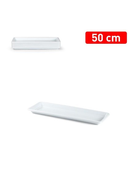 PLATO JARDINERA 50 CM BLANCO