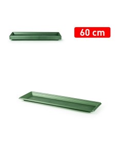 PLATO JARDINERA 60 CM VERDE JAR