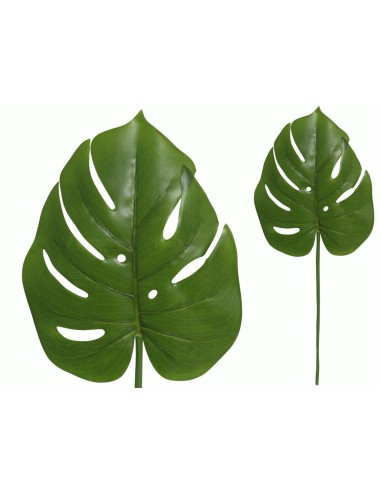 VARA HOJA MONSTERA-55 CM