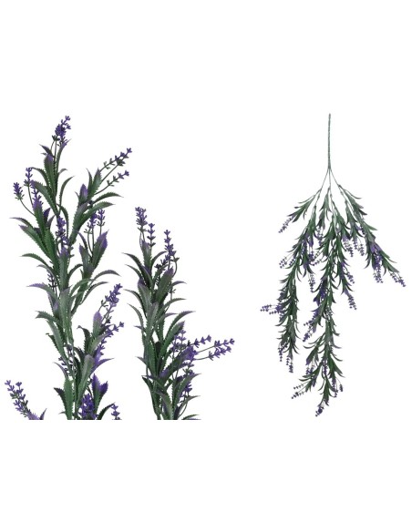 COLGANTE LAVANDA PLASTICO  X 3- 78 CM