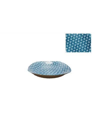 PLATO HONDO (21 CM) CUADRADO (DIS. 2)