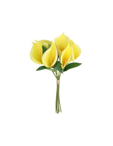 ATADO CALAS X 6 - 35 CM (AMARILLO)