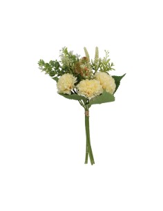 ATADO CRISANTEMOS- X 6 - 37 CM (BLANCO)