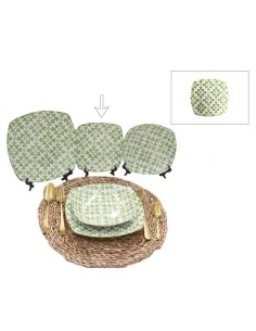 PLATO (20 Cm) CUADRADO (DIS. 8)