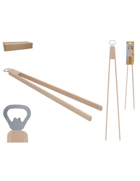 PINZAS COCINA MADERA 49X6X1,8 CM