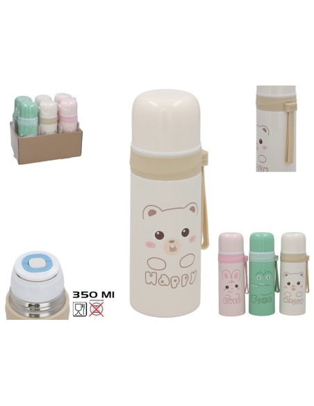 BOTELLA TERMICA 350ML 21X6,5 CM