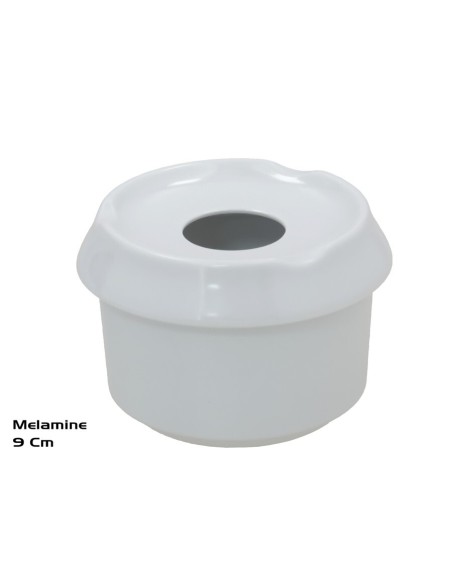 CENICERO AGUA KIRK 9 CM BLANCO