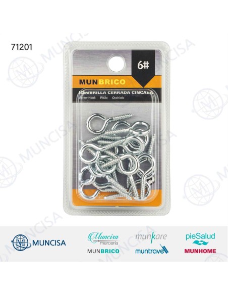 HEMBRILLA CERRADA ZINCADA 6#