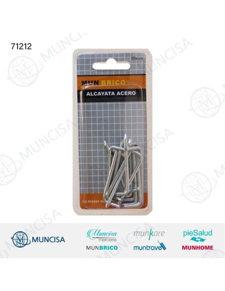 ALCAYATA LISA ACERO 50MM